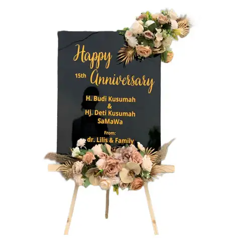 Papan Bunga Akrilik Campurejo