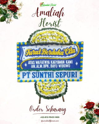 Papan Bunga Duka di Campurejo