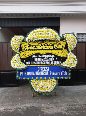 Papan Bunga Duka di Campurejo