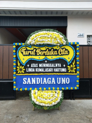Papan Bunga Duka di Campurejo